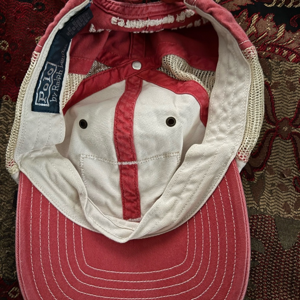 Polo Ralph Lauren USA Patchwork/Americana/Camo Adjustable Mesh Caps/Hats - Picture 7 of 7